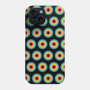 Rainbow Circle Seamless Pattern 008#001 Phone Case