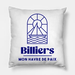 Billiers my haven of peace - Brittany Morbihan 56 Sea Holidays Beach Pillow