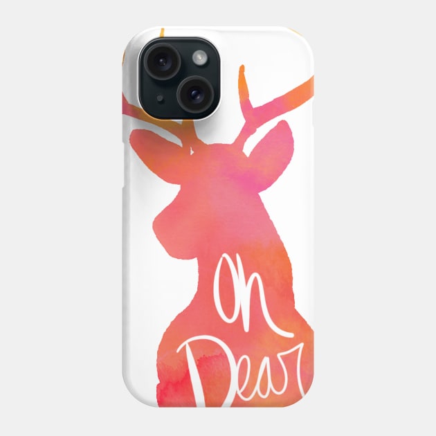 OH Dear My Deer Phone Case by Nataliatcha23