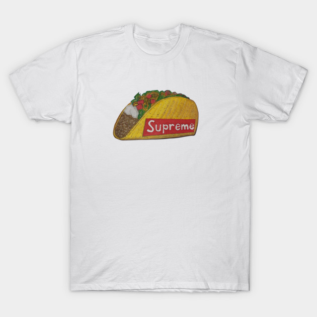 supreme food shirt