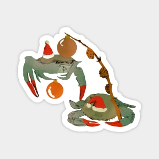 christmas crabs Magnet