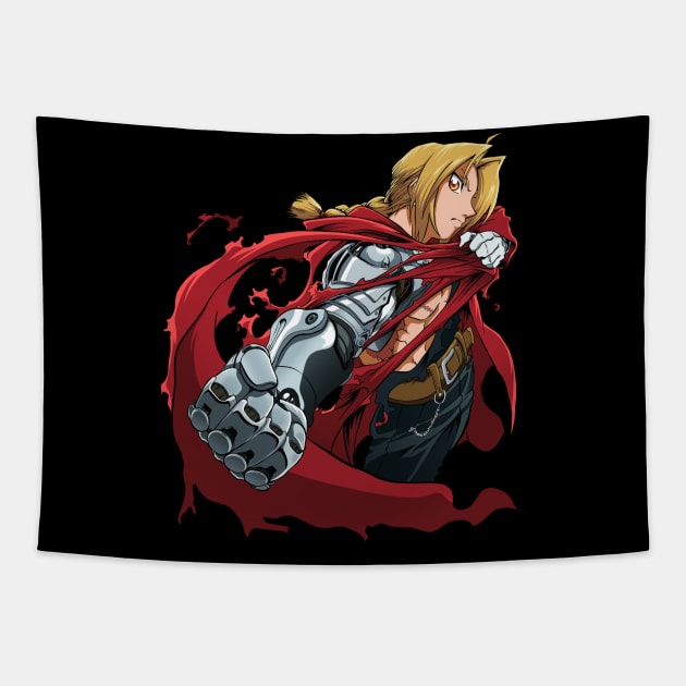 Fullmetal alchemist Edward Elric Tapestry by mounier