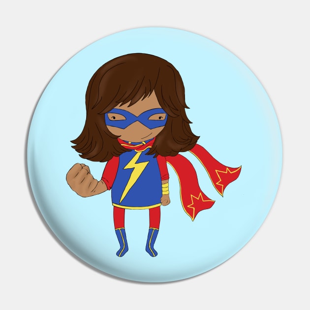 Ms Marvel-ous Pin by Jen Talley Design