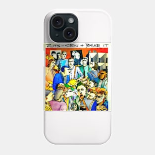 Grin & Bear It 1980 Punk Rock Throwback Phone Case