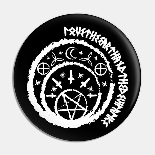 Earth, Love & The Devil Pin by VixPeculiar