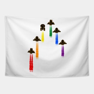 Star Pride - Gay Pride Tapestry