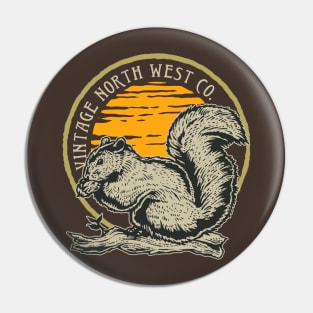 Vintage Squirrel Pin