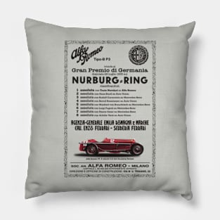 1935 German GP - Alfa Romeo Pillow