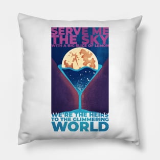 We're the Heirs of the Glimmering World (The Geese of Beverly Road) Pillow