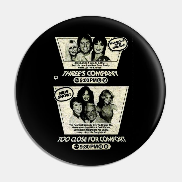 threes company Pin by thatday123