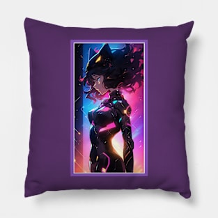 Anime Cat Girl | Quality Anime Artwork | Manga Anime Art Pillow