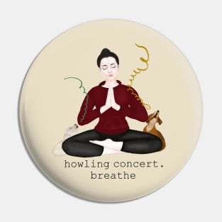 howling concert. breathe Pin