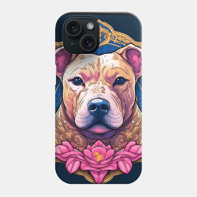 Gold Staffy Phone Case by Enchanted Reverie