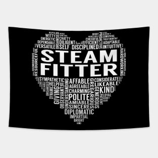 Steam Fitter Heart Tapestry