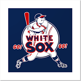 MLB Chicago White Sox - Retro Logo Poster