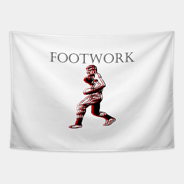 footwork Tapestry by Visualoctane 