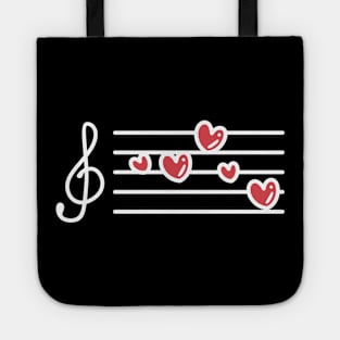 Song Heart Tote