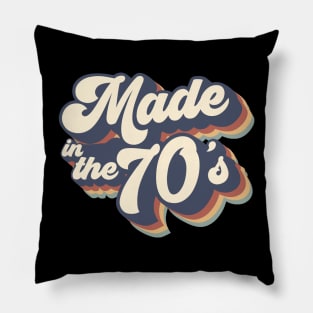 made in the 70s Pillow