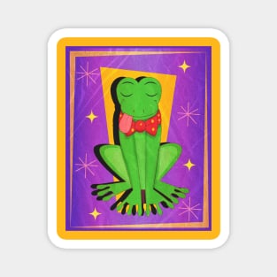 Fancy Frog (Deep Purple) Magnet