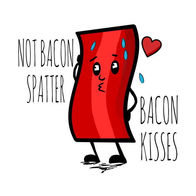 Bacon Kisses by RG Illustration