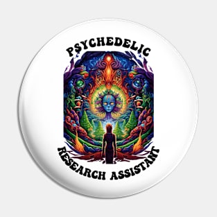 Psychedelic Research Assistant Pin