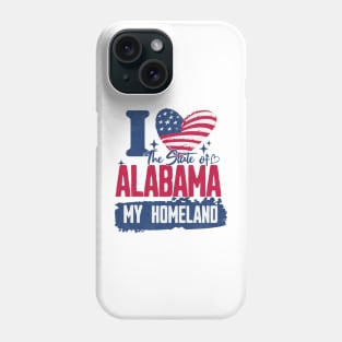 Alabama my homeland Phone Case