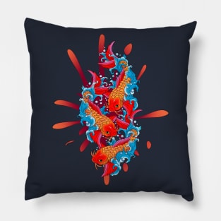 Japanese goldfish Pillow