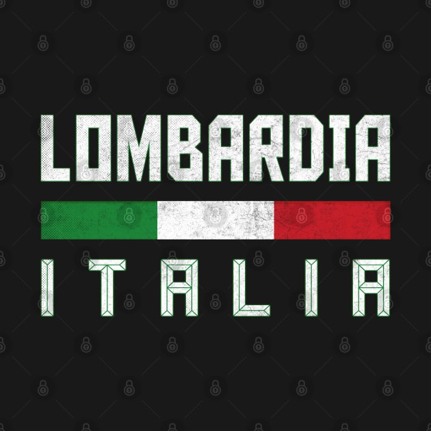 Lombardia Italia / Italy Typography Design by DankFutura