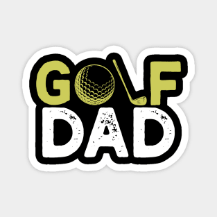 Golf Dad Gift Fathers Day Golf Dad Golf Lovers Gift Magnet