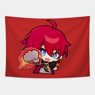 Honkai Star Rail Chibi Luka 2 Tapestry