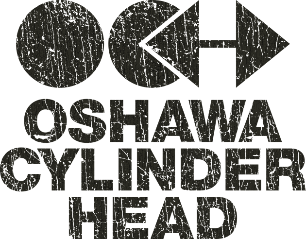 Oshawa Cylinder Head 1966 Kids T-Shirt by JCD666