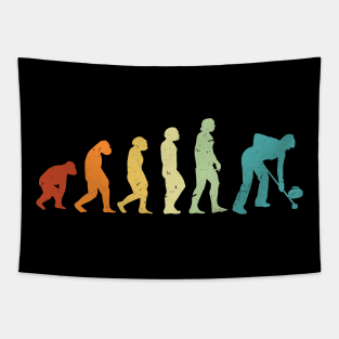 Evolution of a Curling Player Tapestry