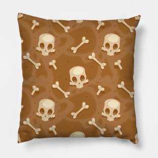 Grave land skull Pillow