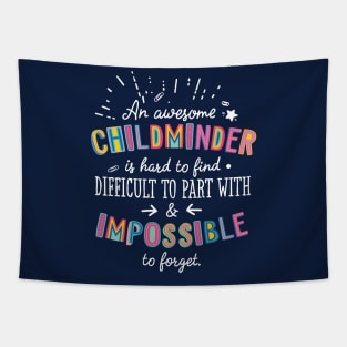 An awesome Childminder Gift Idea - Impossible to Forget Quote Tapestry