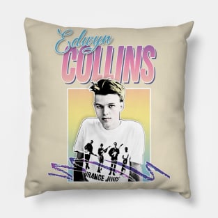 Edwyn Collins / Orange Juice 80s Styled Tribute Design Pillow