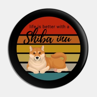 Shiba inu pup Pin