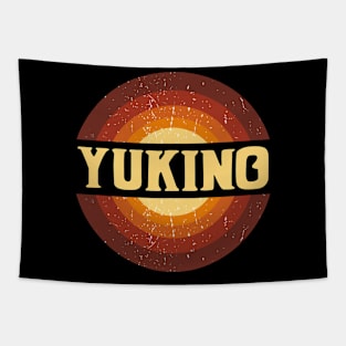 Vintage Proud Name Yukino Birthday Gifts Circle Tapestry