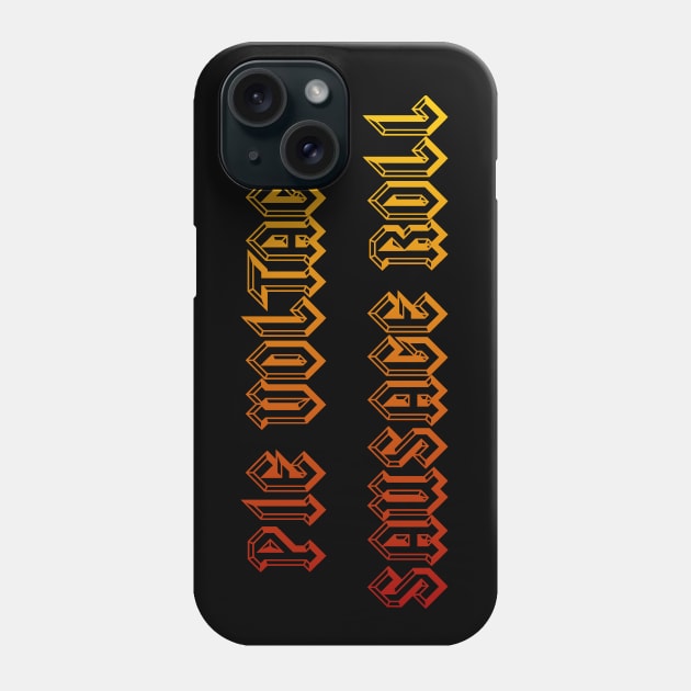 Pie Voltage Sausage Roll Phone Case by chateauteabag