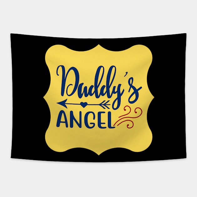 Daddy's Angel Tapestry by KidsKingdom