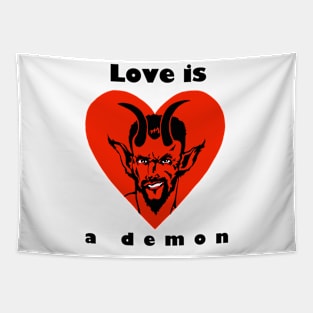 Love is a demon Tapestry