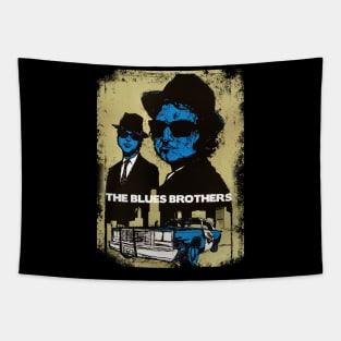 Graphic film comedy Vintage Photographic Tapestry