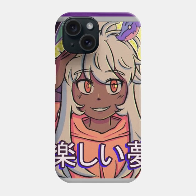 vaporwave aesthetic anime girl video game Phone Case by KinseiNoHime