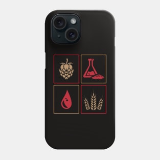 Beer Ingredients Phone Case