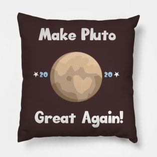 Make Pluto Great Pillow