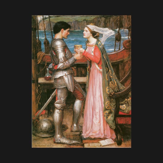 Tristan and Isolde by John William Waterhouse by MasterpieceCafe