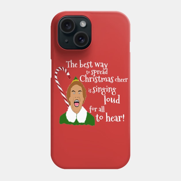 Elf Funny Quotes Phone Case by PoetandChef