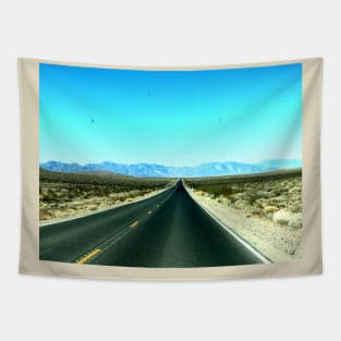 Road to the mountains Tapestry