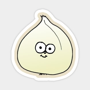 Happy Healthy Garlic Magnet