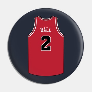 Lonzo Ball Chicago Jersey Qiangy Pin