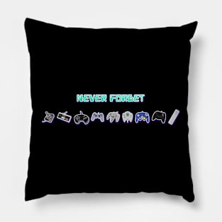 Never Forget Pillow